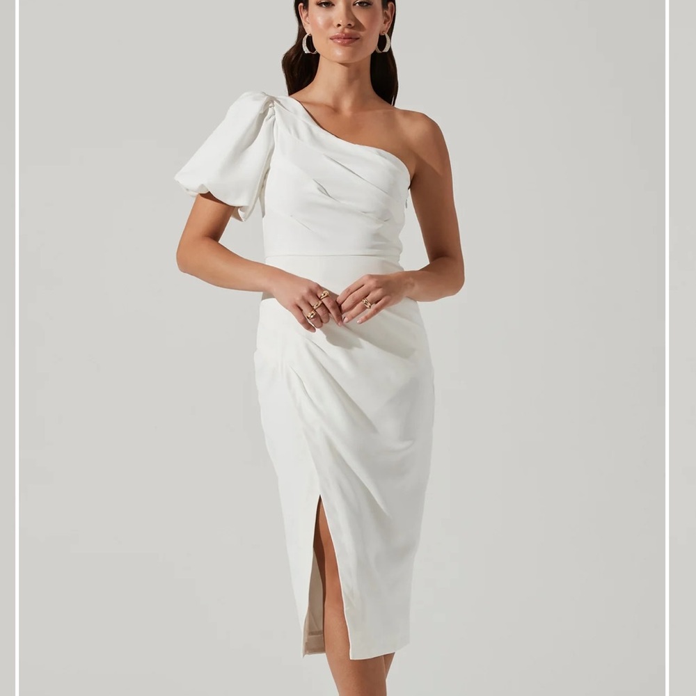 White dress